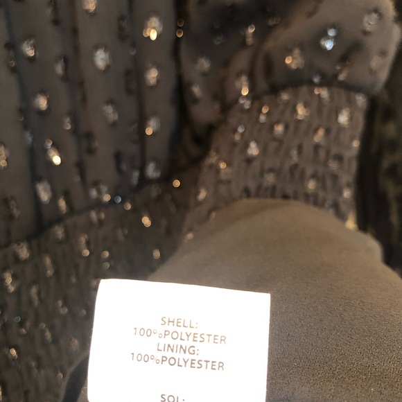 Ramy Brook Sashah Black Metallic Dress size Large - Picture 11 of 12